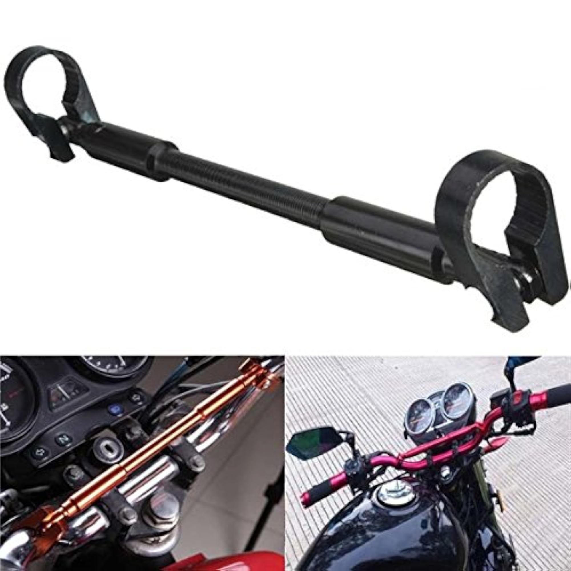 Handlebar Cross Bar Steering Wheel Strength Lever Bar for Hero Passion P