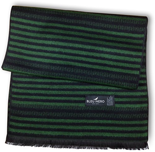 Livativ Bleu Nero Luxurious Winter Scarf Premium Cashmere Feel Unique Design Selection - Image 3