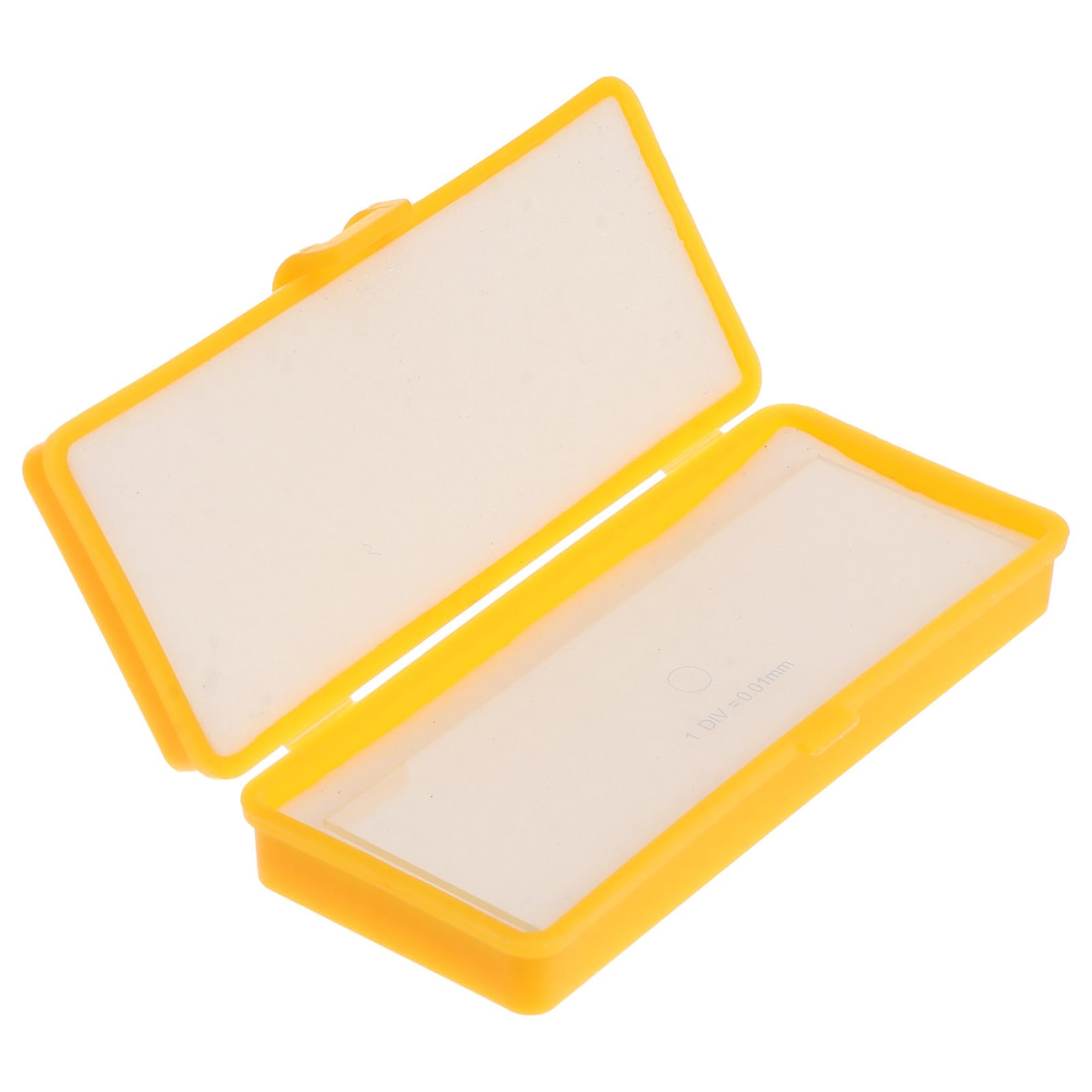BUGUUYO Platform Micrometer Microscope Camera Slide Slides for Microscope Reticle Accurate Calibration Slide Microscope Micrometer Calibration Ruler Stage Micrometer Polorid Camera Glass