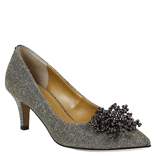 J. Renee Tacitha Pewter Dance Glitter 11 W (C)2