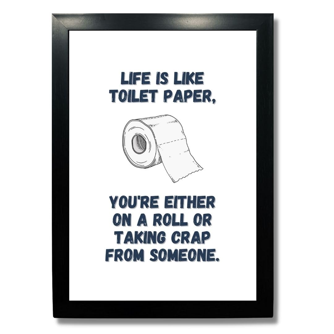 Framed Bathroom Posters - Motivational Quotes -15