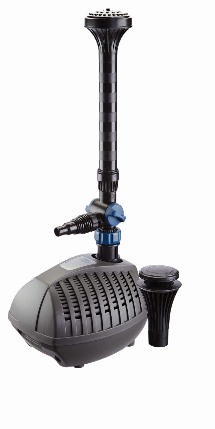 OASE Aquarius Fountain Set Eco 7500 pompe de fontaine avec jets d'eau pour grand bassin de jardin