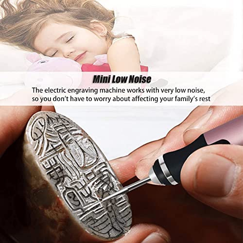 Jingxianhe Engraving Pen for Metal, USB Rechargeable Cordless Engraving Pen, Electric Micro Engraver
