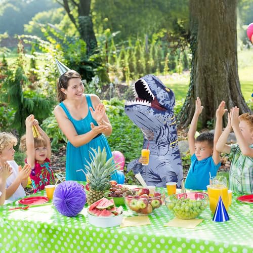 Disfraz inflable de dinosaurio para niños y adolescentes miniatura 5