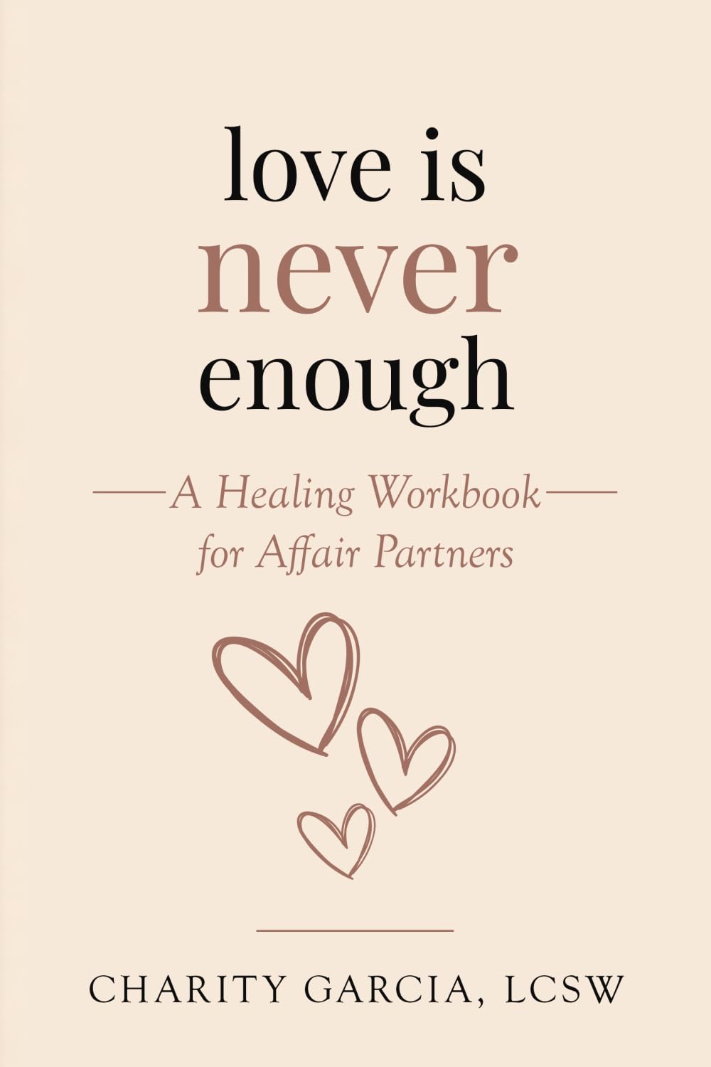 LOVE IS NEVER ENOUGH: A Healing Workbook For Affair Partners