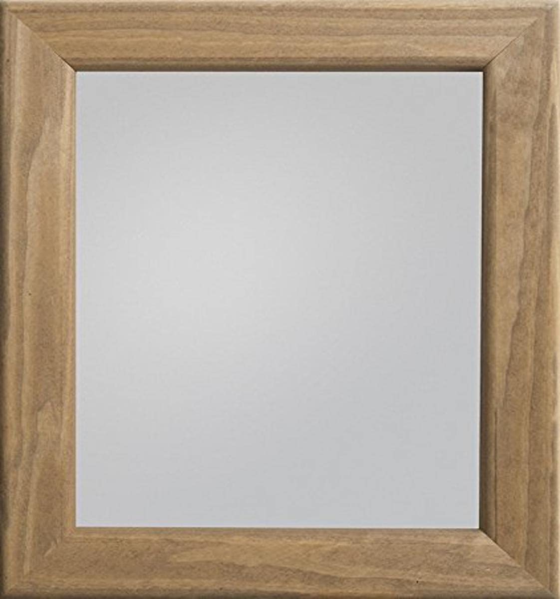 Frame Company Wallace Range Framed Mirror - 16 x 12 Inches, Natural Pine