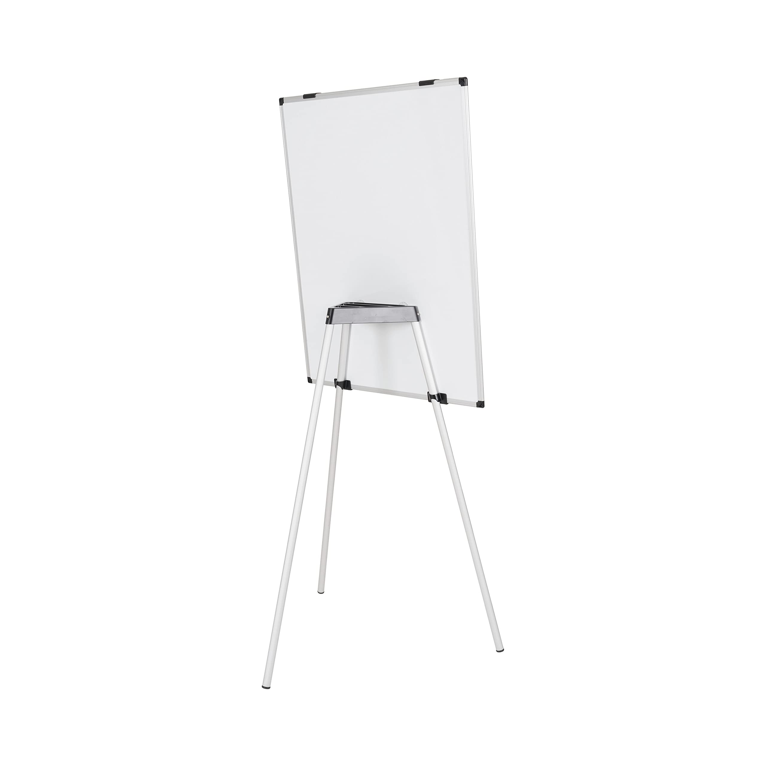 Bi-Office Earth Kyoto Flipchart trípode caballete magnético, 70 x 100 cm (tamaño europeo), superficie de acero lacado borrado en seco, marco de aluminio