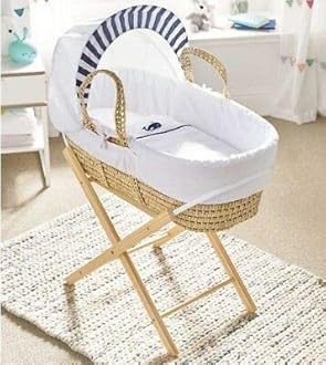 IMFAA 100% Waterproof Mattress Protector – Terry Towel Mattress Topper – Anti Allergy and Breathable Fitted Mattress Cover. (Moses Basket(35x73) Cm)…