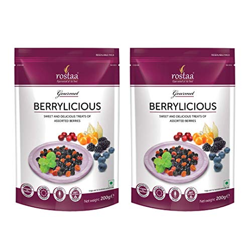 Image of Rostaa Premium Mix Berries ( Berrylicious ) Pouch, 2 X 200 g