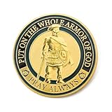 Put on The Whole Armor of God Commemorative Challenge Coin Collection Coins Gift (Ephesians 6:11-18)