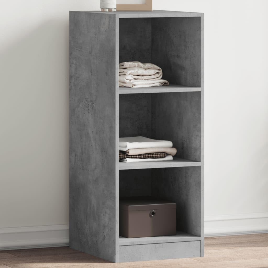 Armario de madera de ingeniería gris hormigón 48x41x102 cm,Productos del hogar,Organización y almacenamiento,Almacenamiento de ropa y armarios,Organizadores de vestidores y perchas de barra-840831