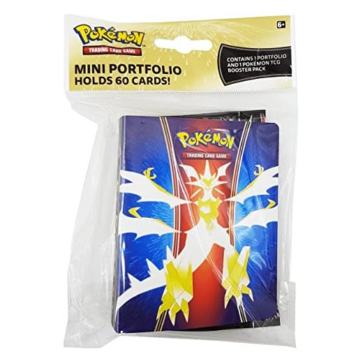 Pokemon Sun & Moon Forbidden Light Mini Binder Plus A Bonus Booster Pack