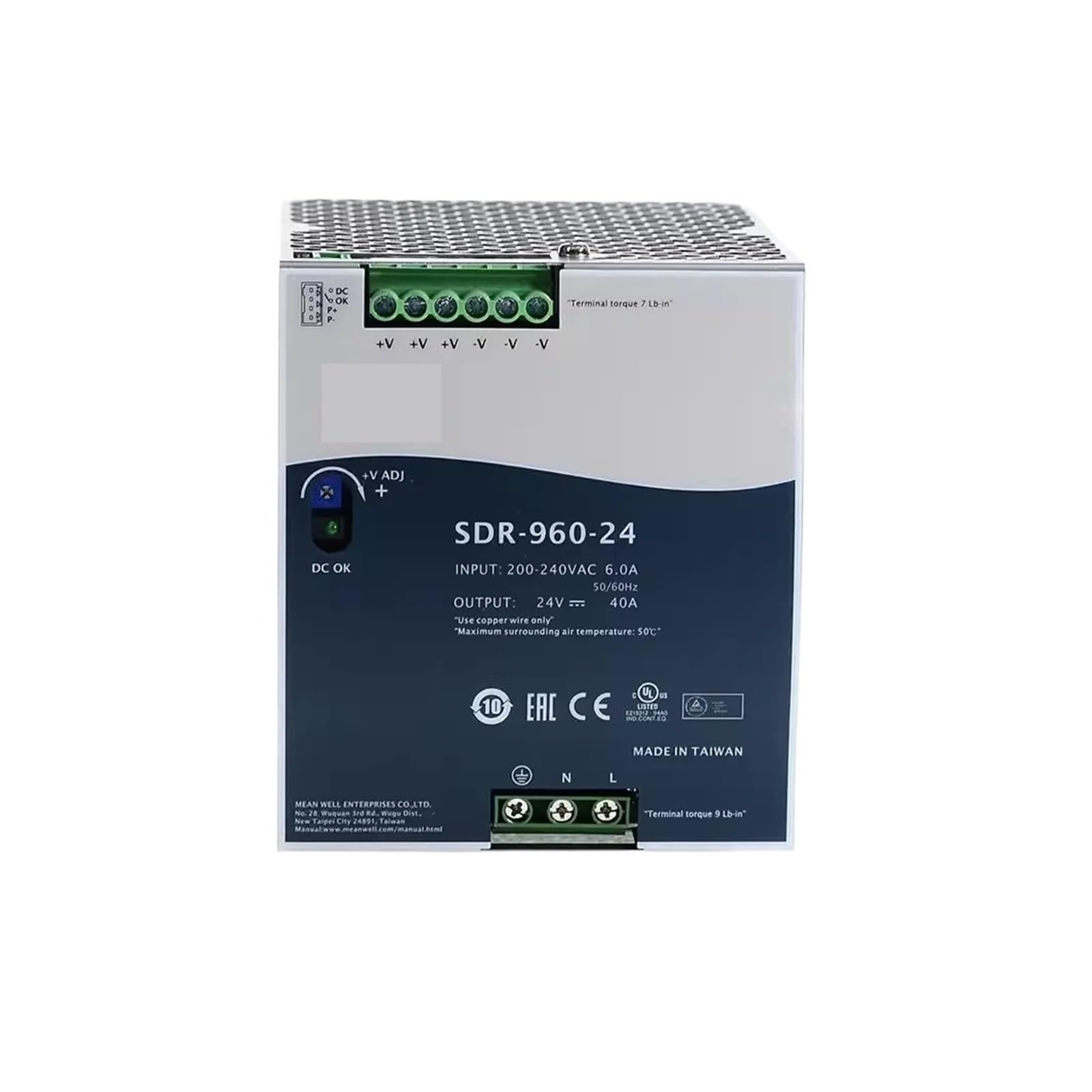 BALYDLUL SDR-960-48 960W Single Output Industrial SDR-960 48V 20A