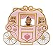 Pink Princess Carriage Photo Prop Life-Size Cardboard Stand-Up