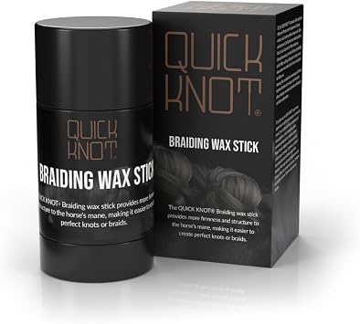 Horse Braiding Wax Stick | Mane Braiding Wax for Horses