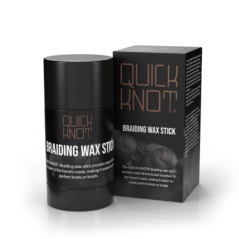 Cera em Bastão para Tranças de Crina de Cavalos Quick Knot 40 mL (75 g)