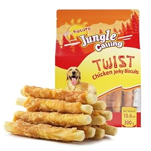 Jungle Calling Chicken Biscuits Dog Treats, Rawhide Free Soft Chewy Treats for Training Rewards,10.6oz Jungle Calling Chicken Biscuits Dog Treats Rawhide Free Soft Chewy Treats for Training Rewards106oz