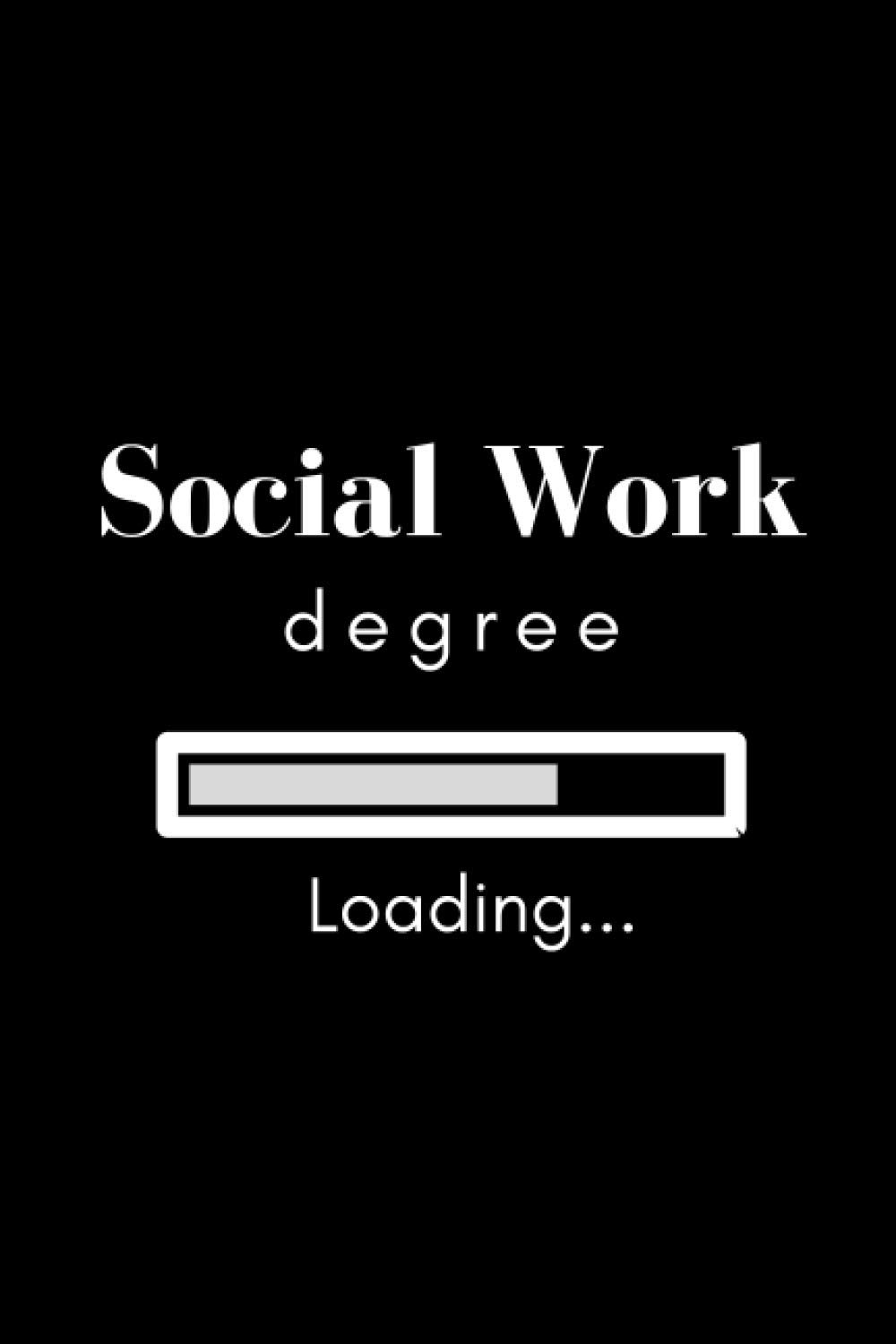 Loading Social Work Degree Notebook: a 6x9 in paperback notebook or journal for writing notes during your social work degree (higher education themed ... or non-statutory social worker professionals)