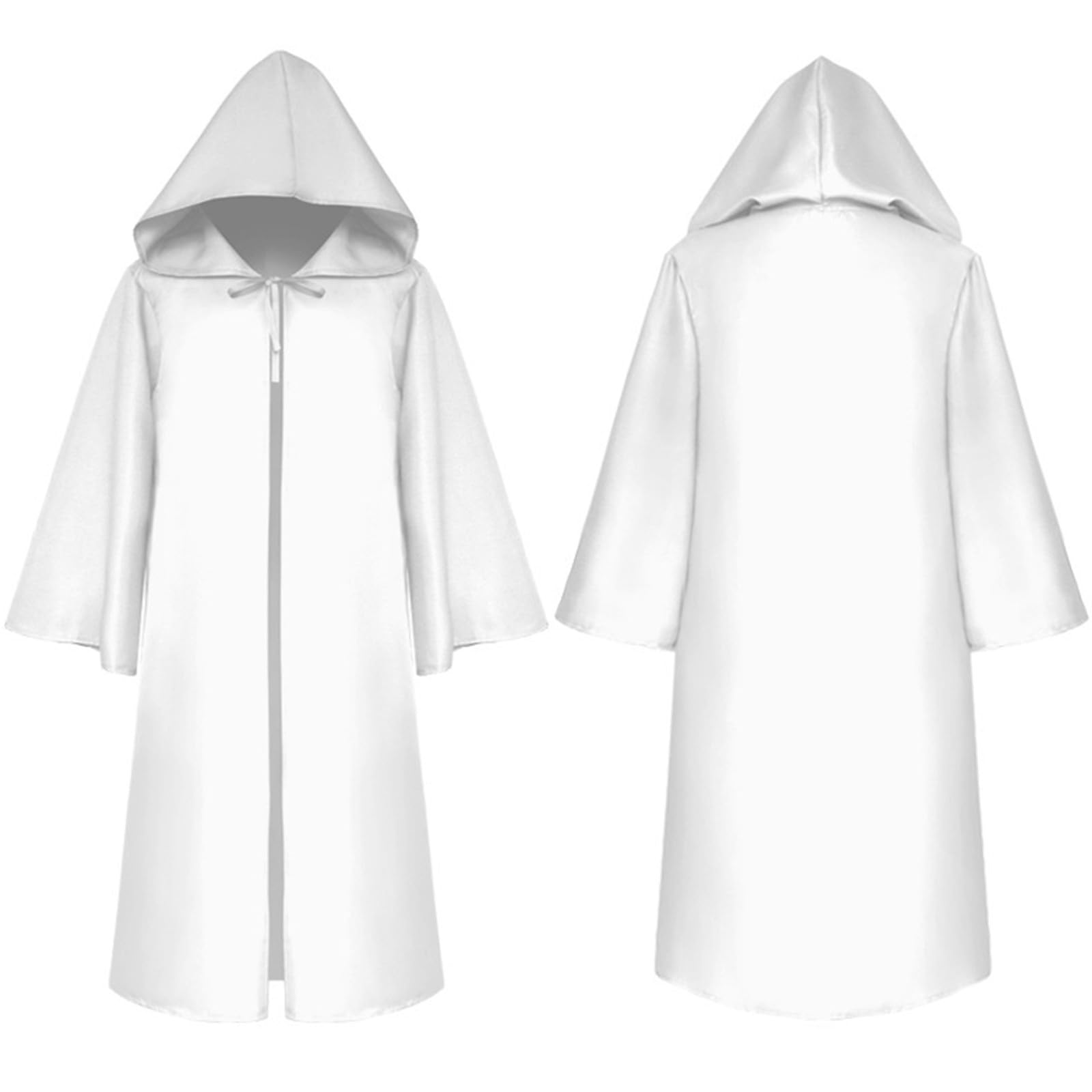 Capa Con Capucha De Vampiro Y Estilo Jedi – Disfraz Medieval Para Adultos, Ideal Para Halloween Y Fiestas De Cosplay
