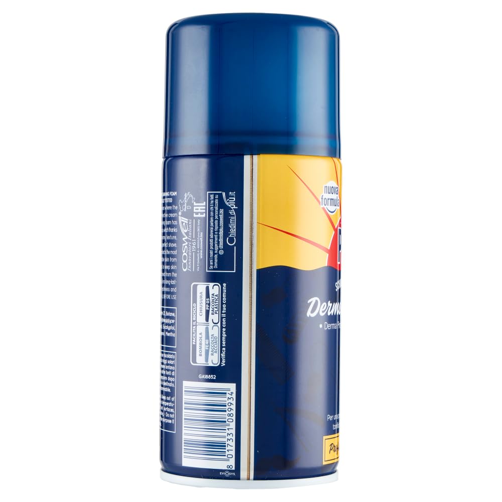 Italian Gourmet Schiuma da barba Rasierschaum sensibile cremig, 12 x 300ml | Formula ricca per pelle delicata, schützt bei der Rasur, spendet, Gesamtnettogewicht 3,6 L + Kostenlos Polpa 400g