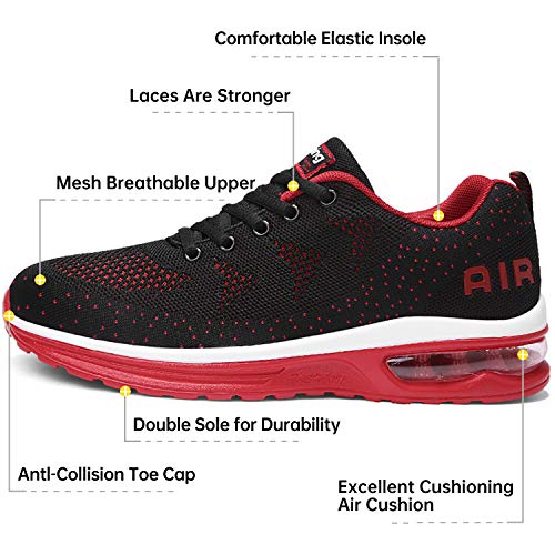 image for Autper Mens Air Athletic Running Tennis Shoes Lightweight Sport Gym Jo