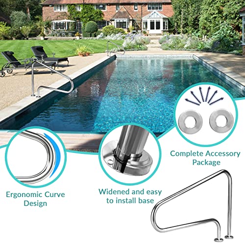 Kit de barandilla para piscina acero inoxidable 304 miniatura 4