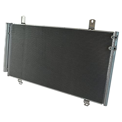 Image of TRQ A /C Condenser and Receiver Drier Assembly Compatible with 13-18 Lexus ES350 13-17 ES300h 13-18 Toyota Avalon V6 3.5L 12-17 Camry 15-17 Camry XSE 2016 Special Edition 2014 SE Sport
