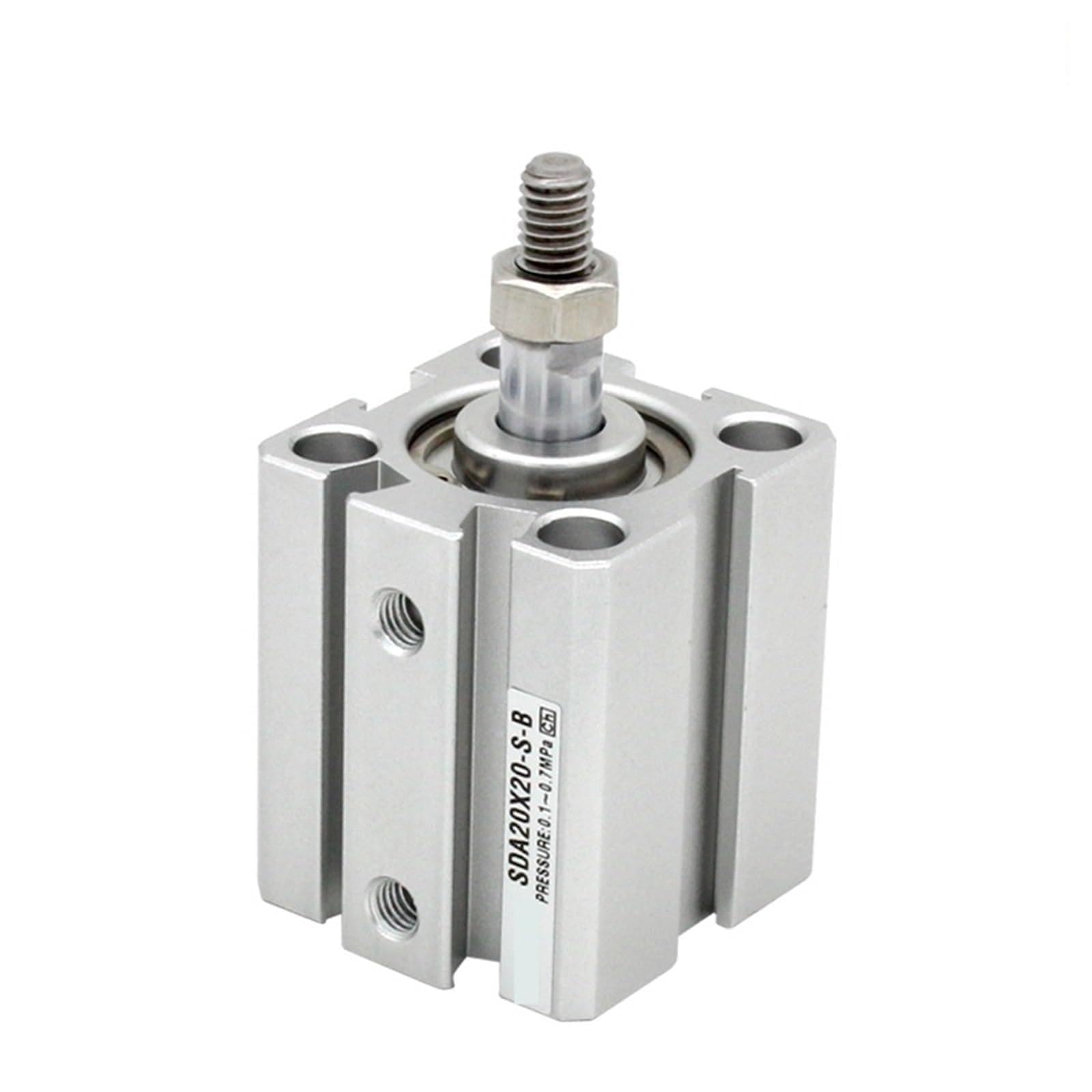 SDA50 air Pneumatic Cylinder Double Acting Compact Cylinder SDA50X50-B SDA50X75-B SDA50X100-B-S(SDA50X25-B,Nill)