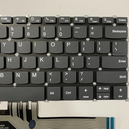 Clavier Lenovo IdeaPad 14ITL05 Flex 5 disposition US Grey