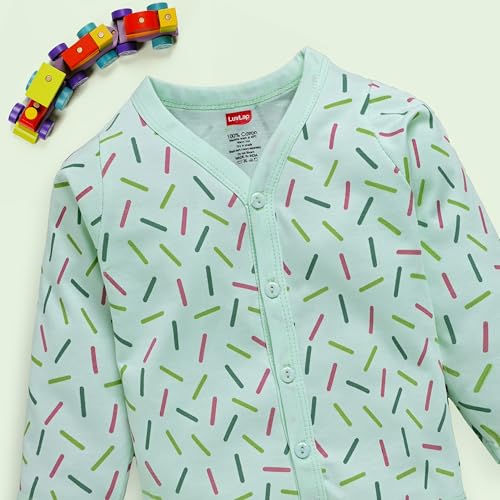 Image of LuvLap Unisex Cotton Regular Fit Jhabla Shirt