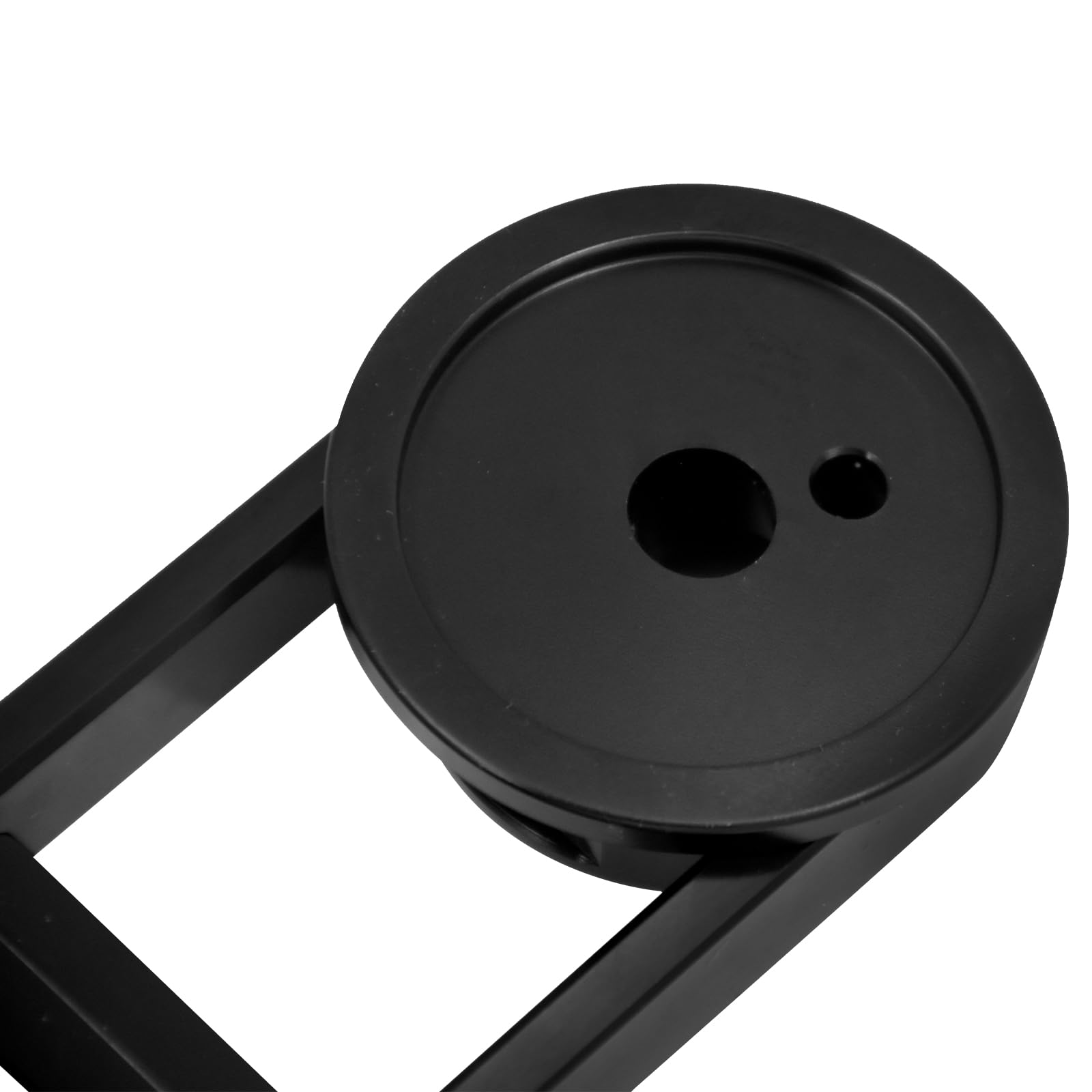 Motorrad 180 ° Einstellbare Drop Mirror Mount Spiegel Relocator Fit Für Harley Touring Street Glide FLHX 2014-2022 Schwarz 1PC