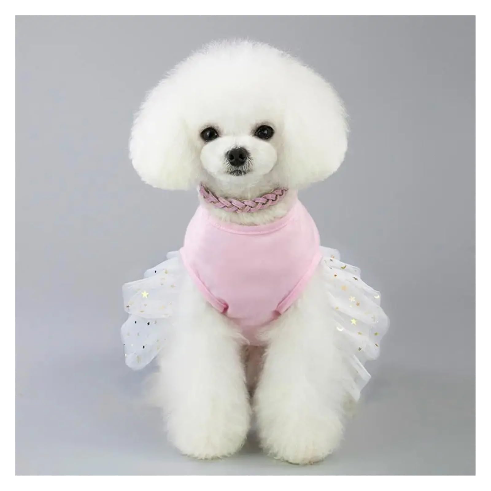Amazon.com : Dog Dress Shiny Star Decoration Puppy Dress Soft