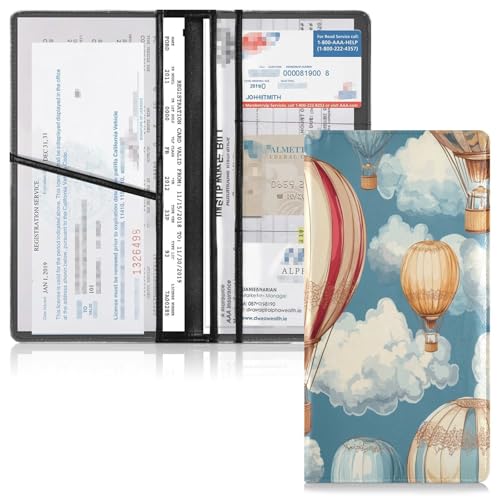 Organizador para Documentos de Auto PU miniatura 2