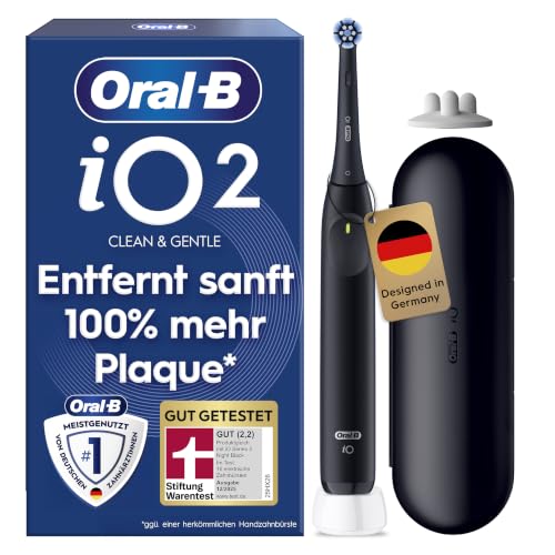 Oral-B iO Series 2 Elektrische Zahnbürste, Schwarz – Ansicht 1