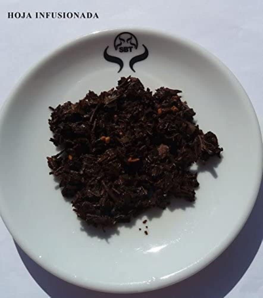 SABOREATE Y CAFE THE FLAVOUR SHOP Thé Noir Taj Mahal à Hebra Feuille en Vrac Infusion d'énergie naturelle 500 gr