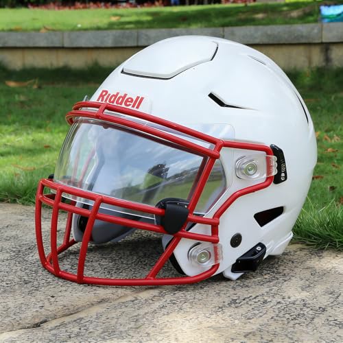 Image of Football helmet visor Anti-Fog Scratch Resistant Used for riddell speed flex helmet - Football for Youth & Adult