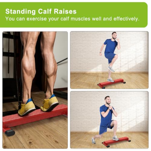 Image of Kipika Versatile Calf Raise Bar, Heavy Duty Steel Standing Calf-raise Stand