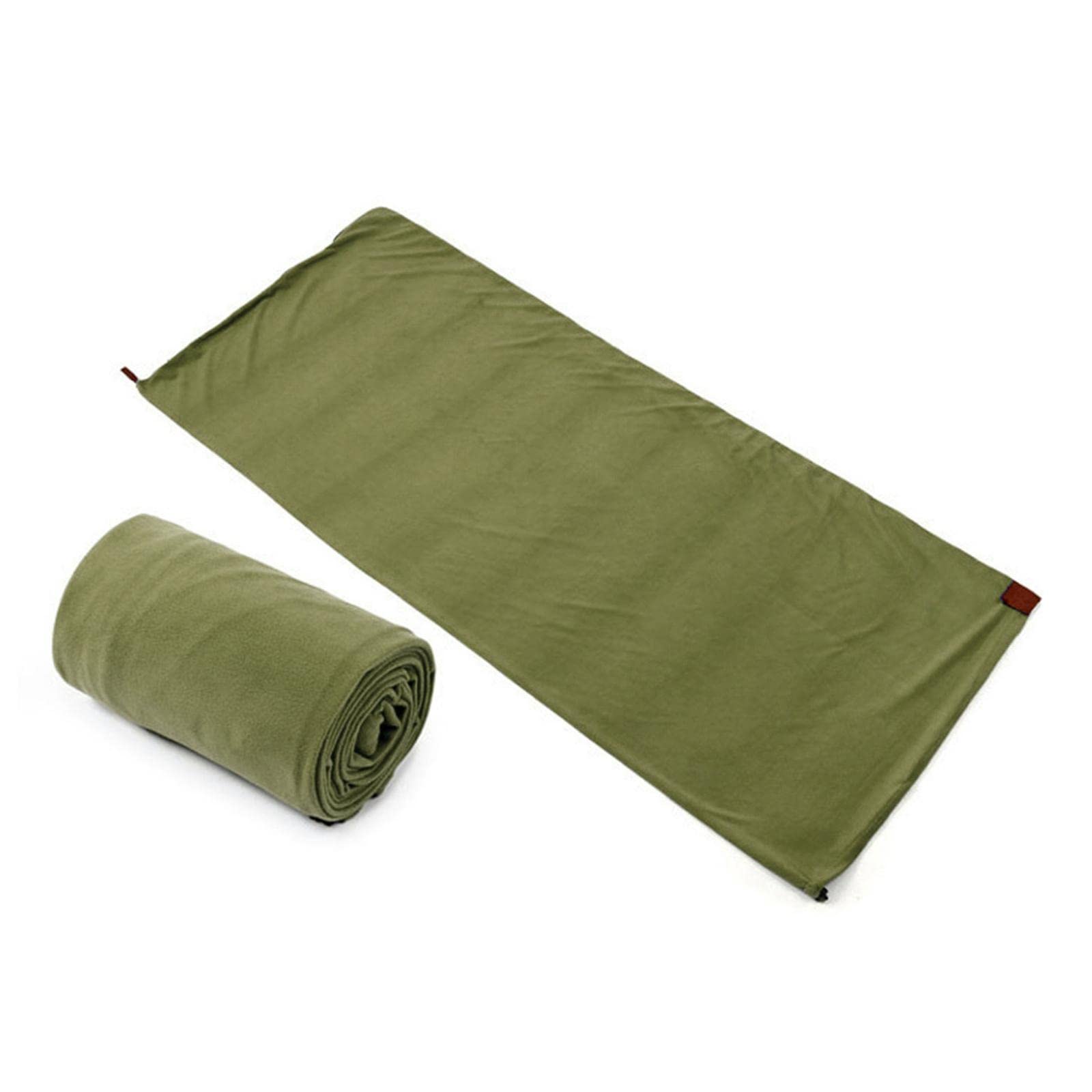 perfk Coperta da Campeggio Fodera a Pelo in Pile Polare per Viaggio Zaino in Spalla Quando Fa Freddo
