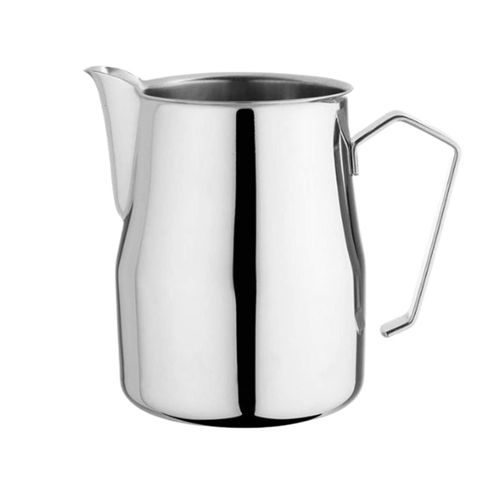 Jarra de espuma leche acero inoxidable, 2 uds., for café, hervidor, taza humeante, perfecta for Latte Art Para Barista Casero(Silver,350ml)