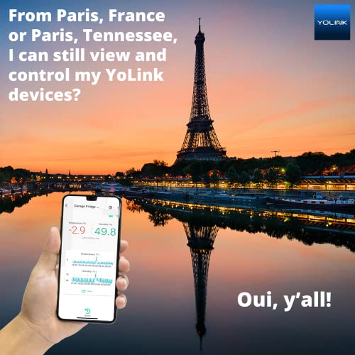 Yolink Smart Vibration & Shock Sensor, Generator, Pump Running, Glass Break, Anti-Tamper, Vehicle Alarm, Hub Required #TOP5