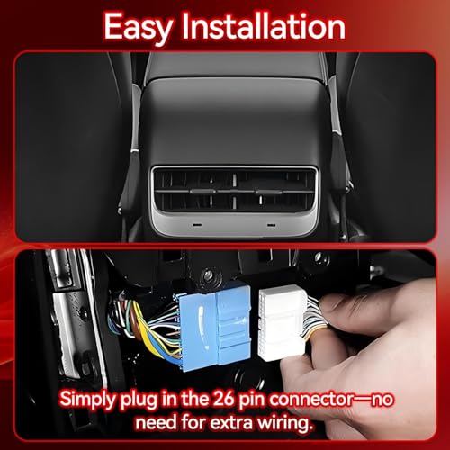Écran tactile arrière 8,7" premium pour Tesla Model 3 Y avec Android 14 - 7