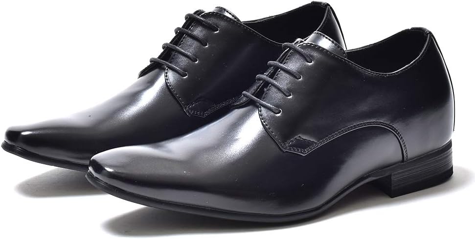 [エムエムワン] シークレットシューズ メンズ ビジネスシューズ シークレット インヒール ブーツ 6～7cmアップ ドレスシューズ