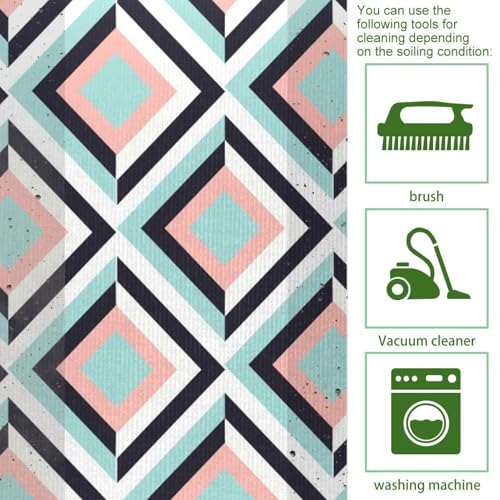 Alfombrillas de cocina VAPOKF para pasillo y cuarto de lavado pack 2 5