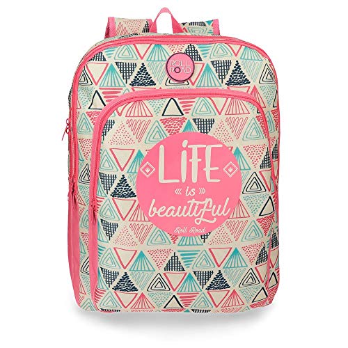 ROLL ROAD Life Mochila doble compartimento adaptable