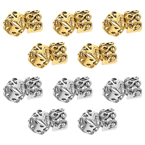 Ipetboom 20piezas Accesorios De Pelo Para Dreadlocks Anillos y Cuffs Para Trenzas Decoración Para Bodas y