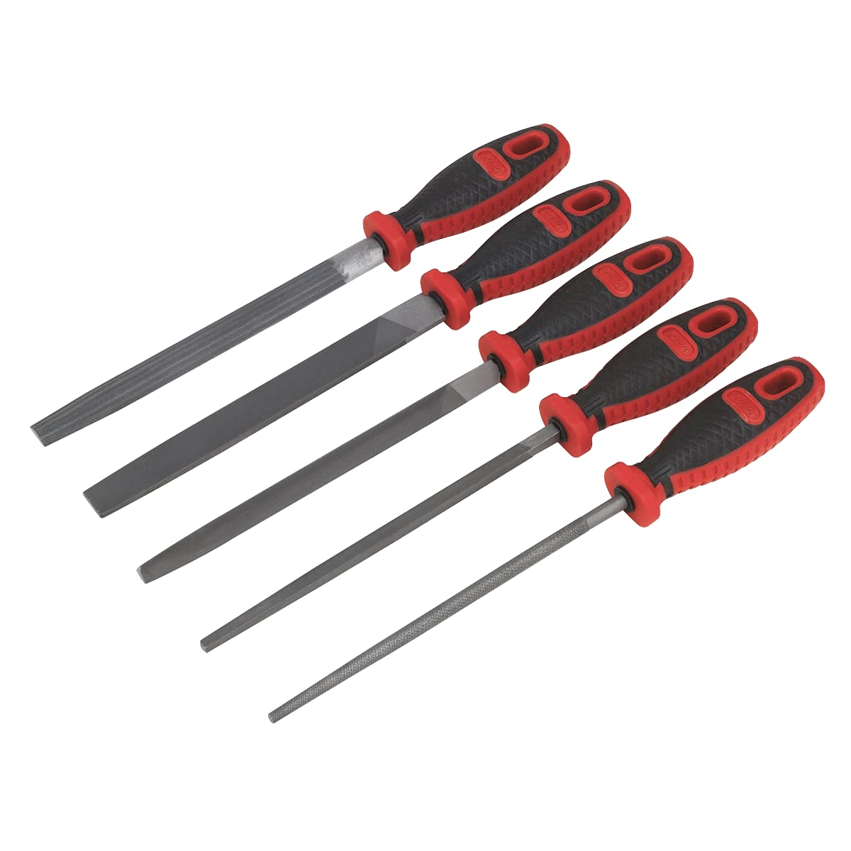 Sealey AK586 5pc 200mm Engineer’s Smooth Cut File Set