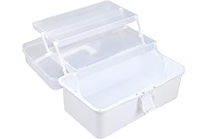 Portable Stackable Craft Case with Handle