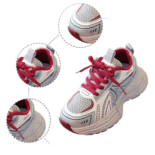 Toddler Boys Girls Sneakers Non-Slip Hook and Loop Athletic Running Fitness Shoe Toddler/Little Kid/Big Kid2
