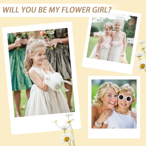 Set de 8 accesorios florales para niñas de ANBALA miniatura 6