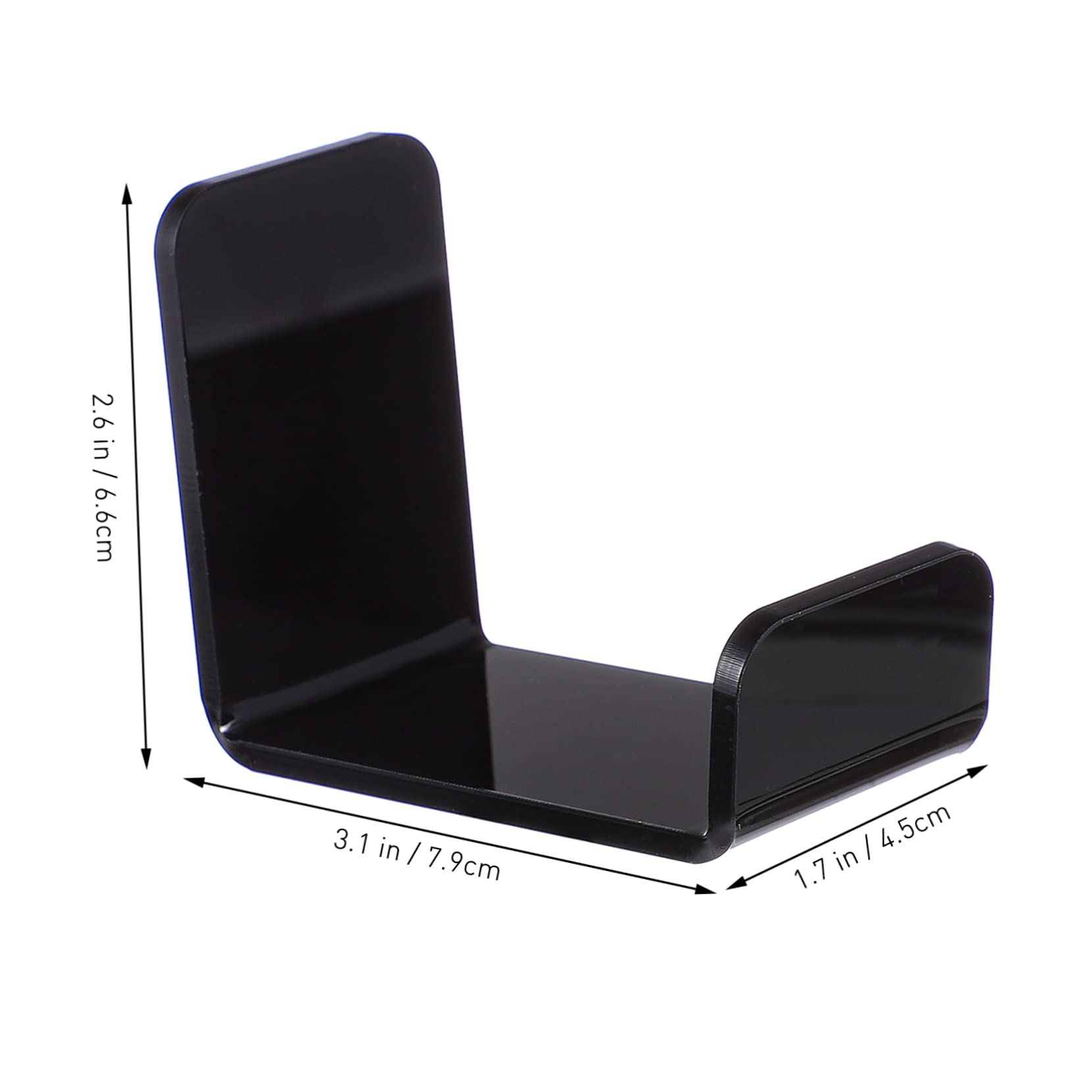 Hemobllo 6pezzi Supporto Adesivo Per Cuffie Da Gaming Gancio Per Headset Facile Installazione e Spazio Ordinato Per Scrivania e Ambienti Gaming